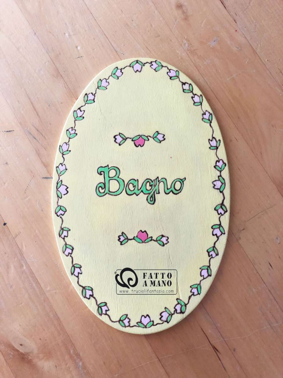 Targhetta portafoto nascita in legno - Per la casa e per te - Decor